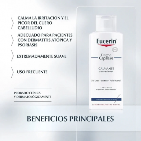 EUCERIN DERMOCAPILLAIRE CHAMPU UREA 250 ML