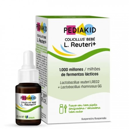 PEDIAKID COLICILLUS BEBE L. REUTERI+ GOTAS CON PIPETA 8 ML