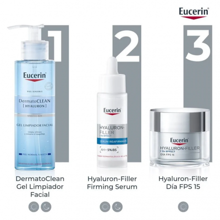 EUCERIN HYALURON FILLER ANTIEDAD CREMA DIA FPS15 PIEL SECA 50ML