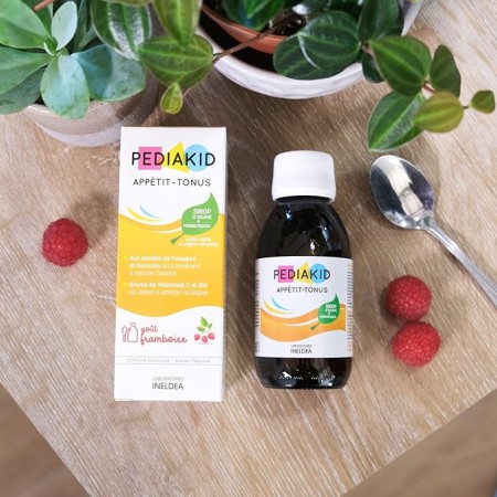 PEDIAKID APETITO TONO JARABE 125 ML SABOR FRAMBUESA