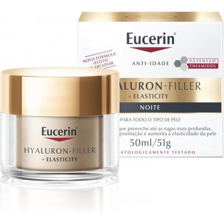 EUCERIN HYALURON-FILLER + ELASTICITY CREMA DE NOCHE 50 ML