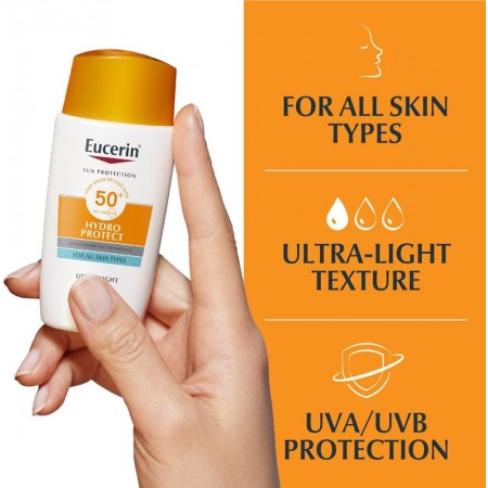 EUCERIN SUN PROTECTION 50+ FLUIDO HIDROPROTECT 50 ML