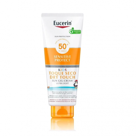 EUCERIN SUN PROTECTION KIDS GEL CREMA TOQUE SECO SPF50+ 400 ML