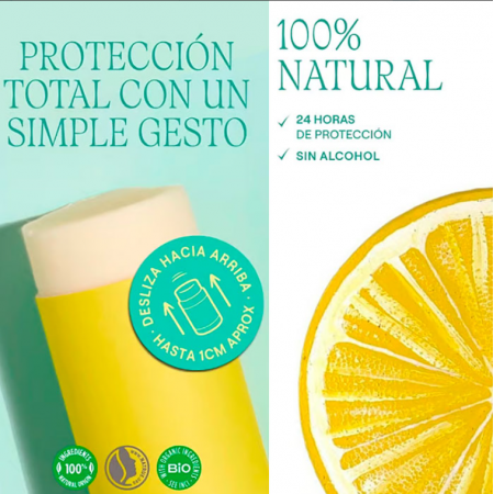 WELEDA DESODORANTE STICK CITRUS BERGAMOTA SIN ALCOHOL 50 G