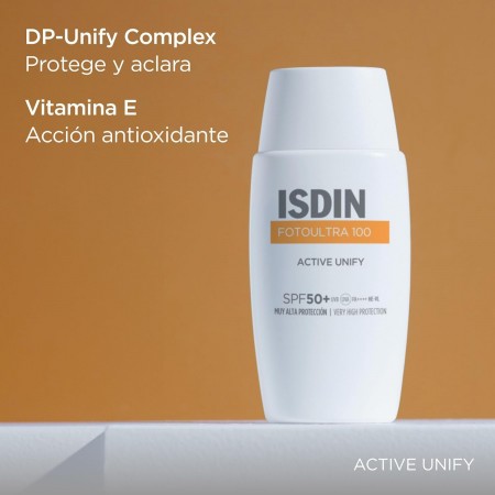 ISDIN FOTOULTRA 100 ACTIVE UNIFY SPF 50+ FUSION FLUID 50 ML