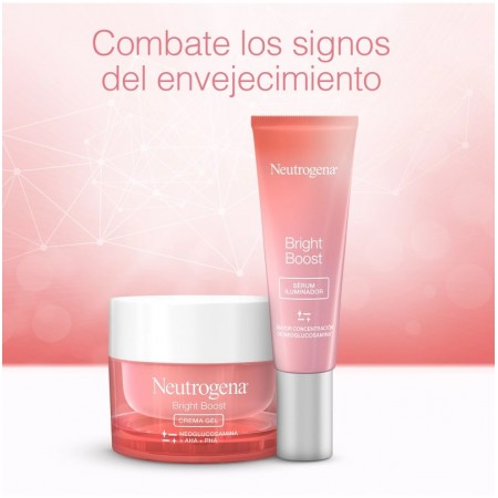 NEUTROGENA PACK ILUMINADOR BRIGHT BOOST GEL CREMA + BRIGHT BOOST SERUM 30 ML