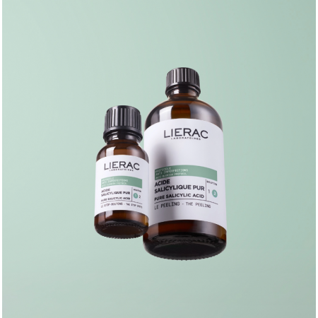 LIERAC PACK PROTOCOLO ANTIINPERFECCIONES PURE ACID SALICYLIC PEELING 100ML + STOP GRANOS 15ML