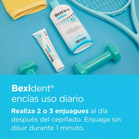 BEXIDENT ENCIAS DUPLO COLUTORIO DE USO DIARIO 20% GRATIS 2X500ML