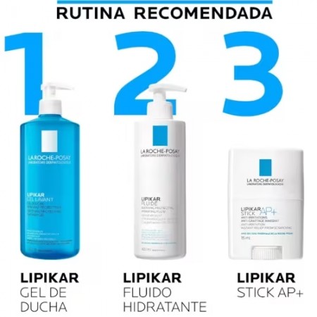 LA ROCHE POSAY LIPIKAR FLUIDO CORPORAL HIDRATANTE 750 ML