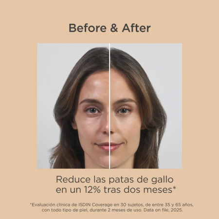 ISDIN COVERAGE ALTA COBERTURA BASE DE MAQUILLAJE SPF50+ COLOR 2.0 BEIGE 30G