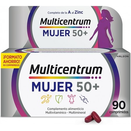 MULTICENTRUM MUJER 50+ 90 COMPRIMIDOS