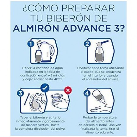 ALMIRON ADVANCE+ PRONUTRA 3 POLVO 800 G