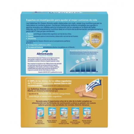 ALMIRON GALLETITAS ADVANCE SIN GLUTEN 250 G