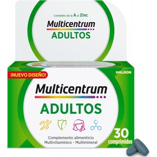 MULTICENTRUM ADULTOS 30 COMPRIMIDOS