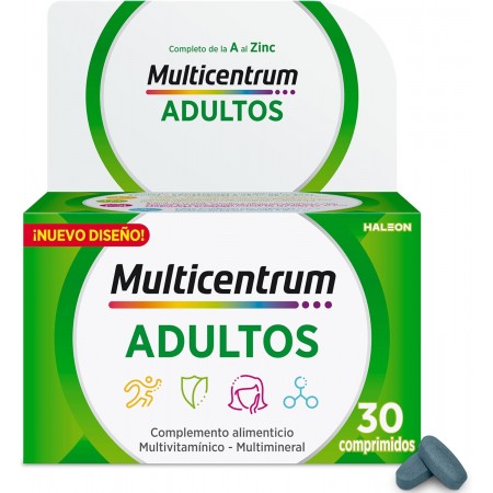 MULTICENTRUM ADULTOS 30 COMPRIMIDOS