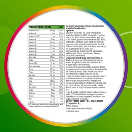 MULTICENTRUM ADULTOS 30 COMPRIMIDOS