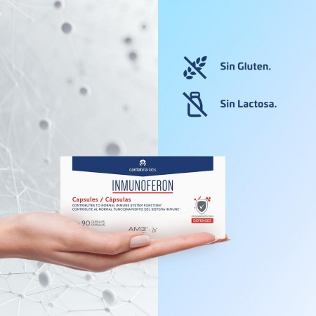 INMUNOFERON PACK 2ªUD 40% DUPLO 90 CAPSULAS + 90 CAPSULAS