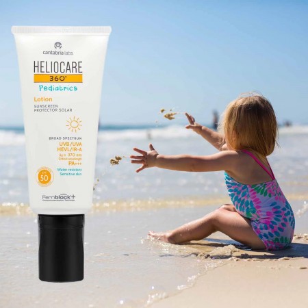 HELIOCARE 360º PACK DUPLO PEDIATRIC LOCION PROTECCION SOLAR SPF50 2X200 ML 2ªUD 40%
