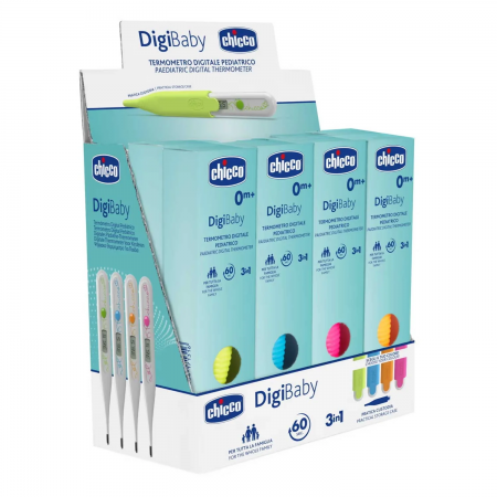 CHICCO TERMOMETRO DIGITAL DIGIBABY COLORES