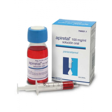 APIRETAL 100 MG/ML SOLUCION ORAL 60 ML