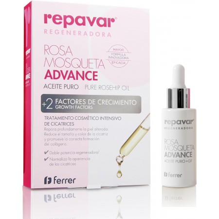 REPAVAR REGENERADORA ADVANCE ACEITE PURO ROSA MOSQUETA 15 ML
