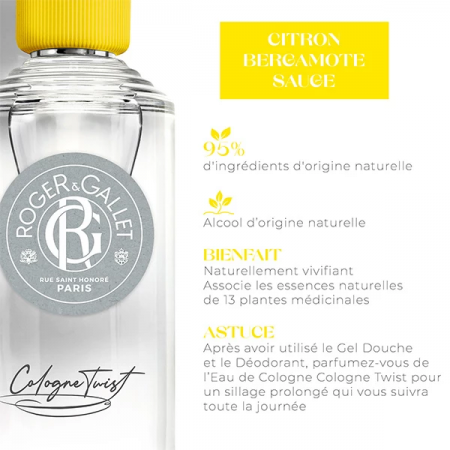 ROGER & GALLET EAU DE COLOGNE COLOGNETWIST 30ML
