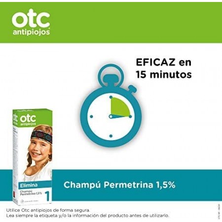 OTC ANTIPIOJOS PERMETRINA 1,5% CHAMPU ANTIPIOJOS 125 ML