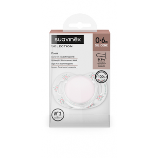 SUAVINEX CHUPETE DE SILICONA SX PRO FISIOLOGICO 0-6 MESES