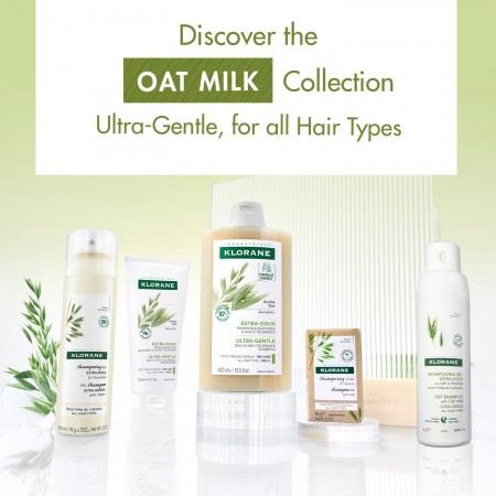 KLORANE CHAMPU EXTRASUAVE A LA LECHE DE AVENA 400 ML