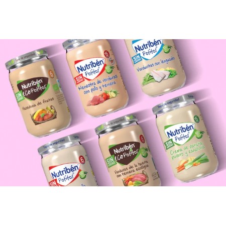 NUTRIBEN POTITOS CENA CREMA DE VERDURAS +6 MESES 2 X 190 G