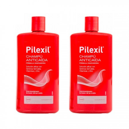 PILEXIL DUPLO CHAMPU ANTICAIDA 2 X 500 ML 40% 2ª UD