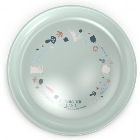 SUAVINEX VAJILLA INFANTIL VERDE Y BEIGE 5 PIEZAS +6 MESES