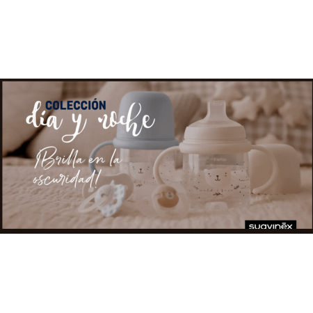 SUAVINEX NIGHT&DAY VASO ANTIDERRAME Y ANTICOLICO CON ASAS +6 MESES 150 ML