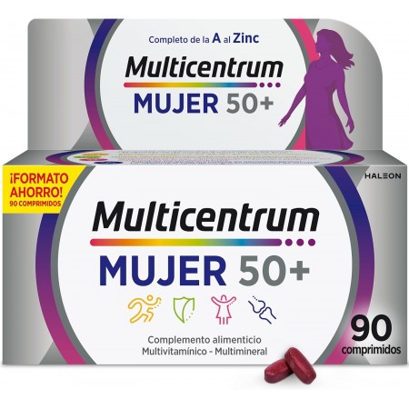 MULTICENTRUM MUJER 50+ 90 COMPRIMIDOS