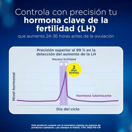 CLEARBLUE PRUEBA DIGITAL DE OVULACION 10 PRUEBAS