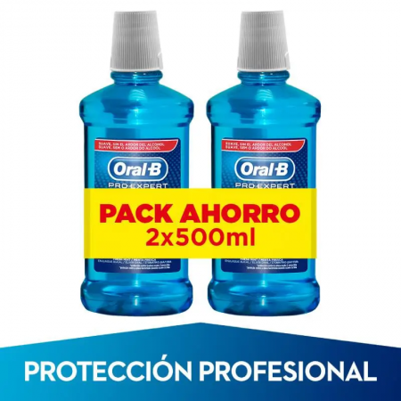 ORAL-B COLUTORIO PRO EXPERT PROTECCION PROFESION PACK 2 X 500 ML