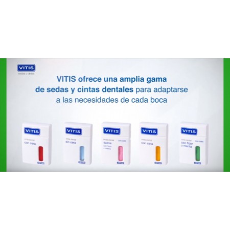 VITIS DUPLO SEDA DENTAL CON CERA 2 X 50 M