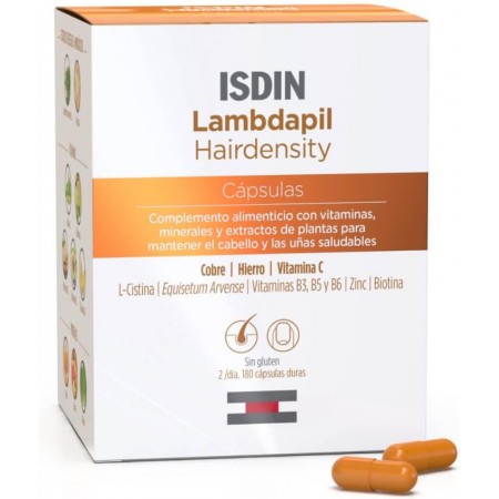 ISDIN LAMBDAPIL HAIRDENSITY 180 CAPSULAS
