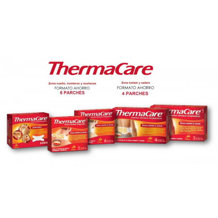 THERMACARE CUELLO Y HOMBROS 6 PARCHES TERMICOS TERAPEUTICOS