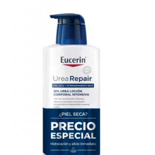 EUCERIN DUPLO LOCION CORPORAL INTENSIVA CON 10% UREA 2 X 400ML