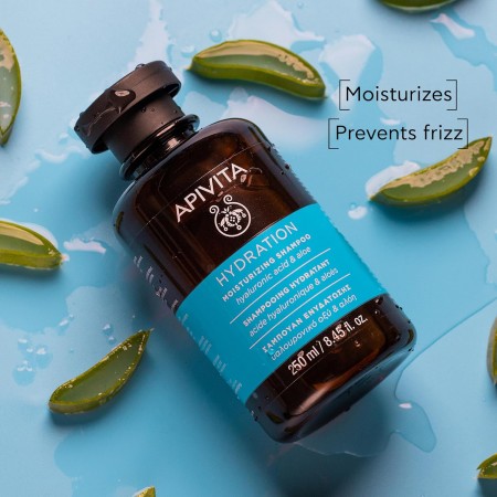 APIVITA CHAMPU HIDRATANTE CABELLO SECO HIALURONICO Y ALOE 250 ML