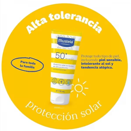 MUSTELA LECHE SOLAR MUY ALTA PROTECCION SPF 50+ 150 ML