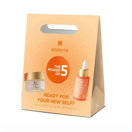 SESDERMA PACK POWER OF5 LUMINOSIDAD C-VIT5 SERUM 30ML + C-VIT CREMA 50ML