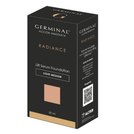 GERMINAL RADIANCE PACK LIFT SERUM FOUNDATION LIGHT MEDIUM 30ML + REGALO BROCHA MAQUILLAJE