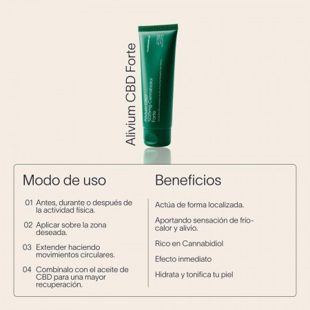 ALIVIUM CBD FORTE CREMA DE MASAJE 75 ML