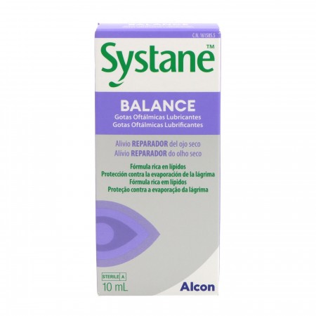 SYSTANE BALANCE GOTAS OFTALMICAS LUBRICANTES 10 ML
