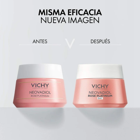 VICHY NEOVADIOL ROSE PLATINIUM FORTIFICANTE Y REVITALIZANTE CREMA ROSADA DE DIA 50 ML
