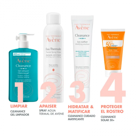AVENE CLEANANCE SOLAR SPF 50+ MUY ALTA PROTECCION CON COLOR 50 ML