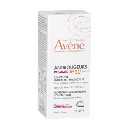 AVENE ANTIROUGEURS ROSAMED SPF 50+ CONCENTRADO HIDRATANTE PROTECTOR 30 ML