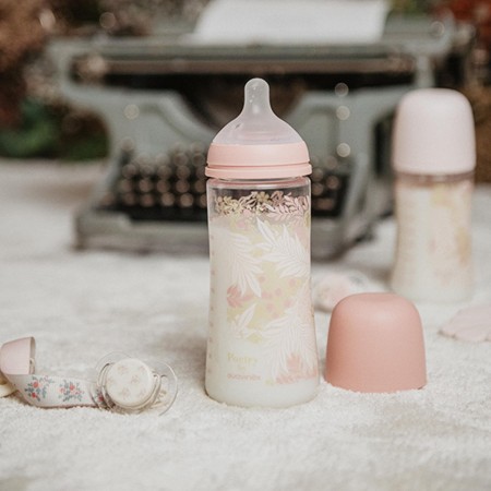 SUAVINEX BIBERON TETINA DE SILICONA FISIOLOGICA SX PRO ANTI COLICO +6 MESES FLUJO L 360 ML